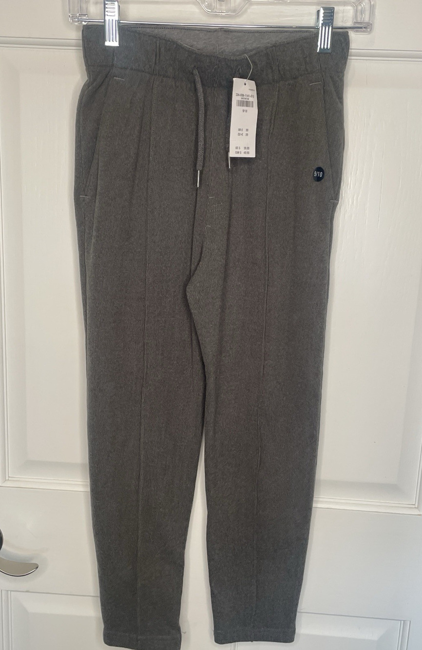 NWT abercrombie kids Boys' Sweatpants Sz 9/10 Elastic Waist Cozy Casual School